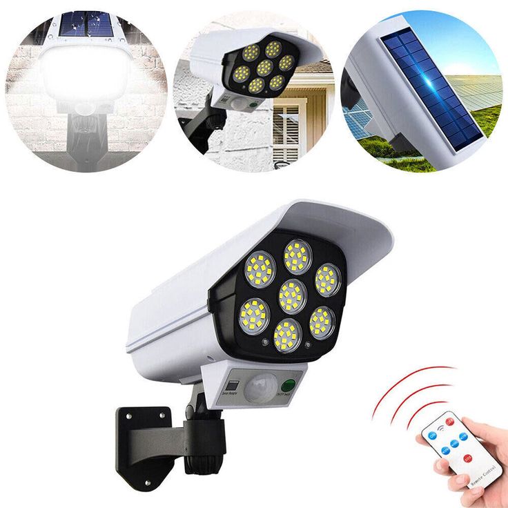 Solar Camera Light™ – Smart Security, Day & Night