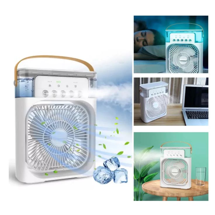 Portable Mini Air Cooler with Mist – Instant Cooling Anywhere