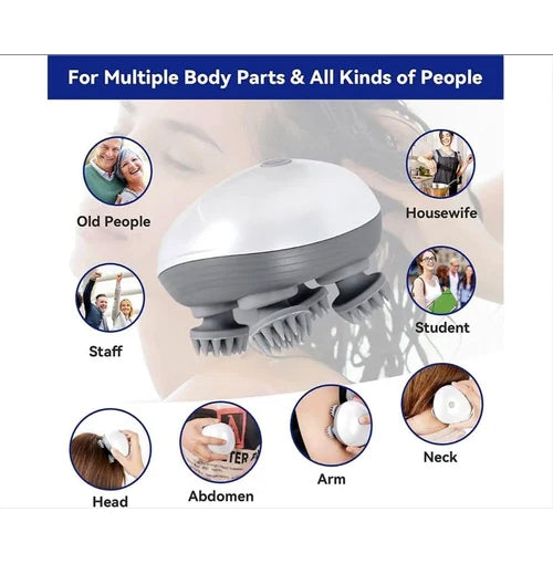 Rechargeable Waterproof Scalp Massager™ – Relax, Refresh & Rejuvenate
