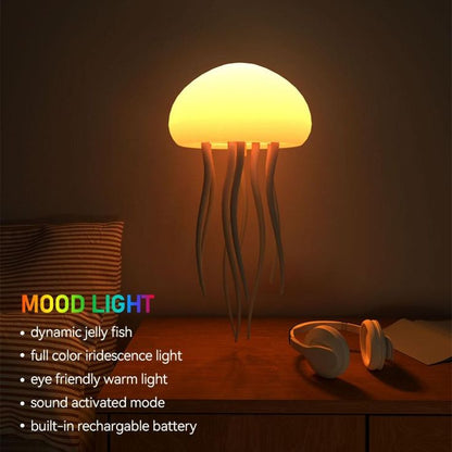Jellyfish Lamp – RGB Rechargeable Night Light
