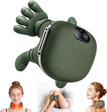 Electric Body Massager with Heat | Neck, Shoulder & Scalp Pain Relief Machine
